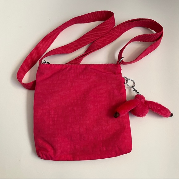 Kipling Hot Pink Small Crossbody Bag - Picture 5 of 6